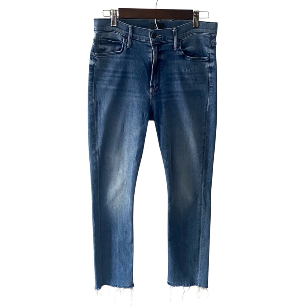 MOTHER Women's Straight Leg Jeans - Blue